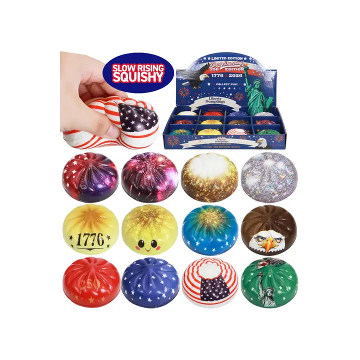 250th USA Liberty Dumpling Squishy