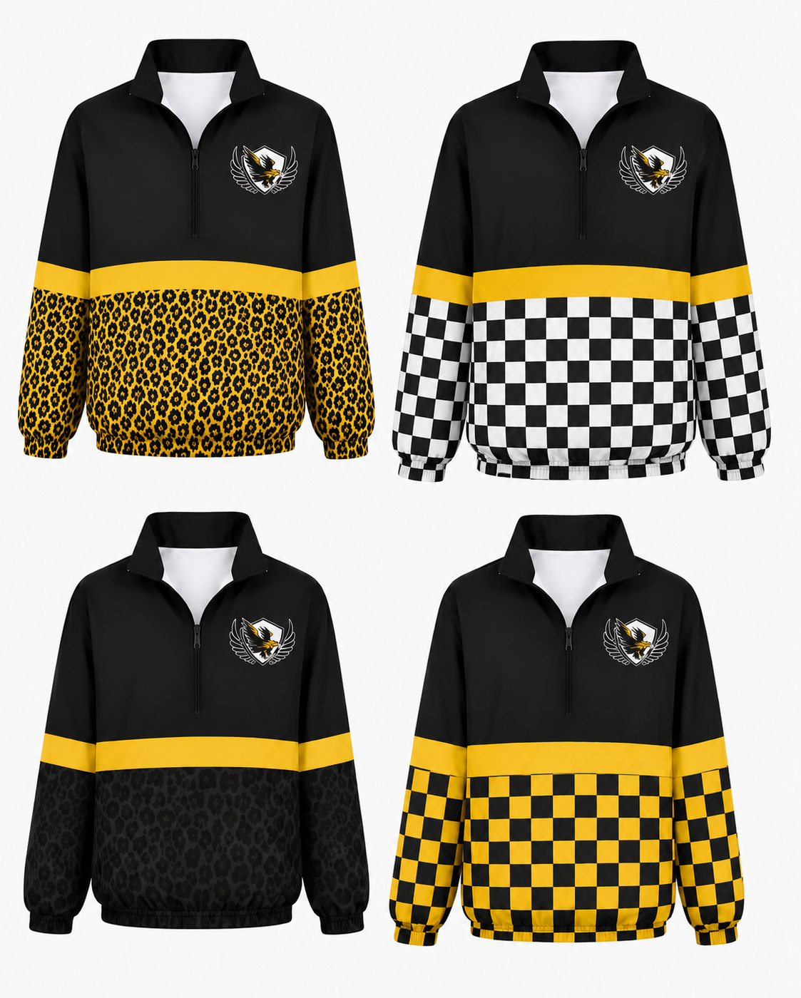 Schleswig Hawks Quarter-Zip Pullover